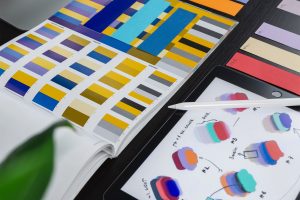 Colour Pallets and design and branding work