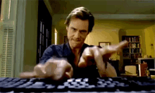 Typing jim carrey