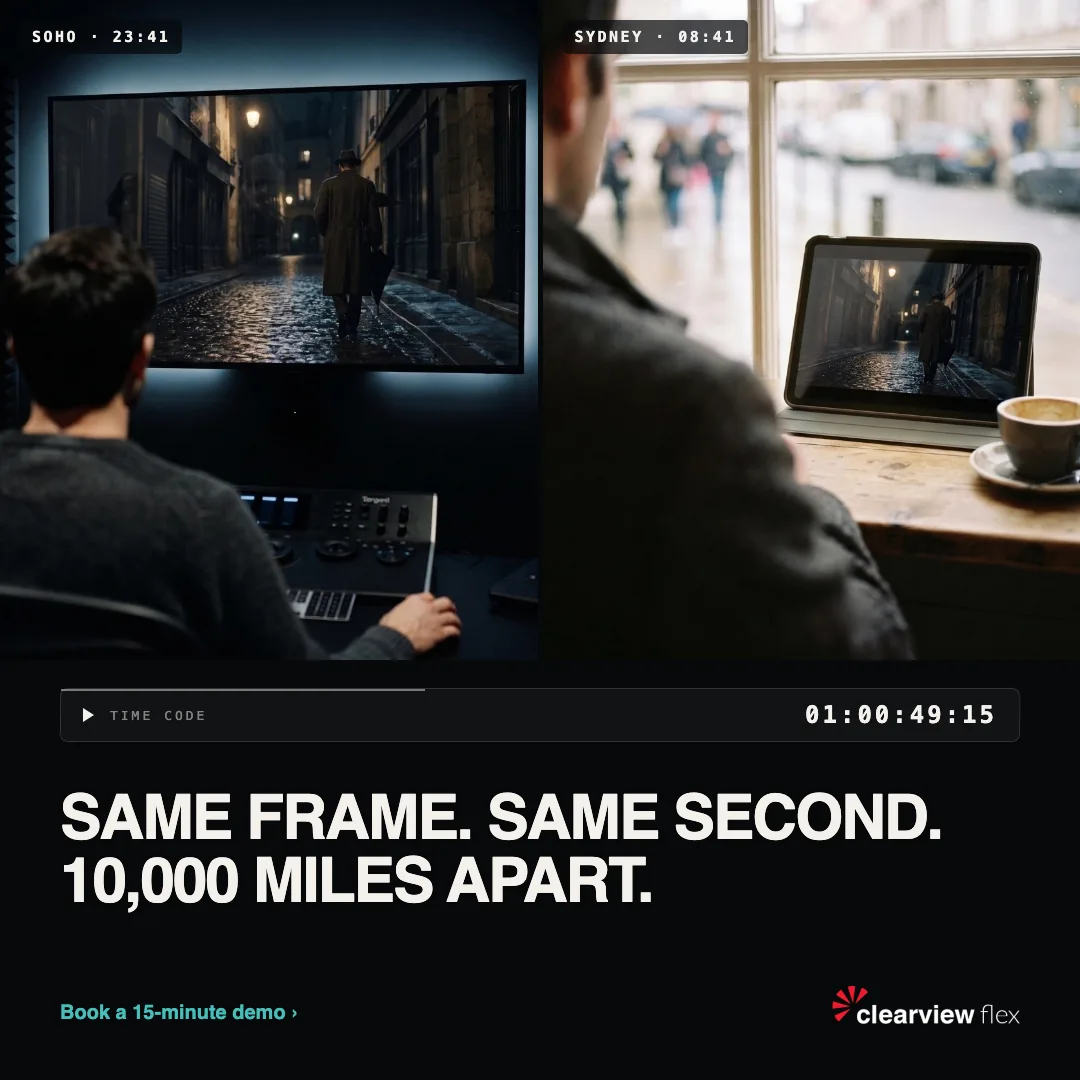 Sohonet: Same frame, same second, static ad