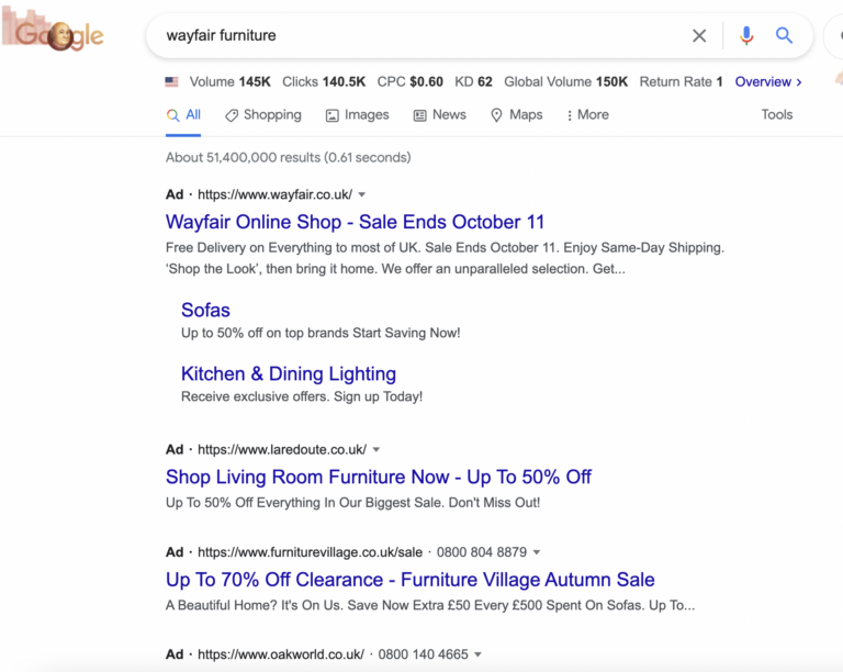 PPC competitor ghosting. PPC Strategies.