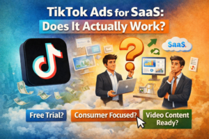 TikTok ads for saas